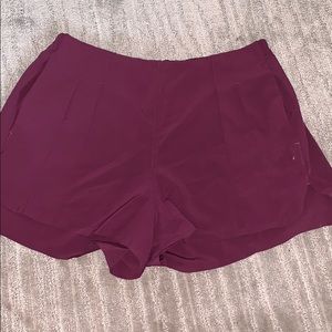 Lulu lemon running shorts